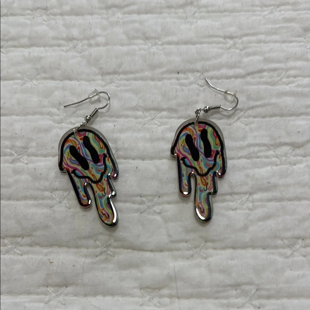 Colorful Drip Earrings